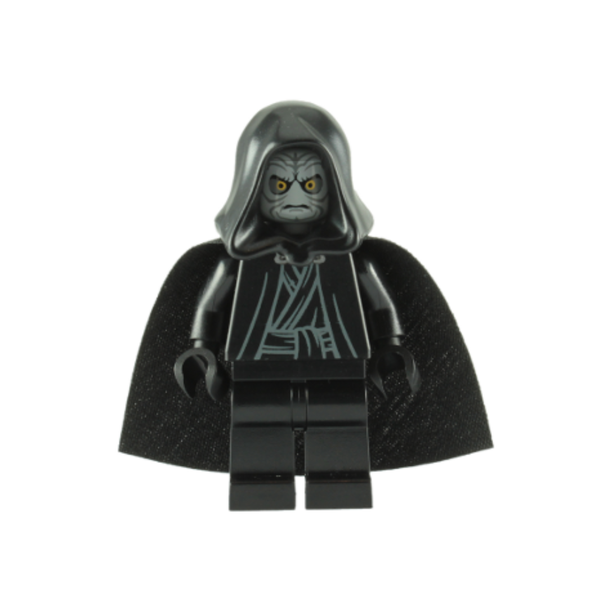 sw0210 Emperor Palpatine - Light Bluish Gray Head