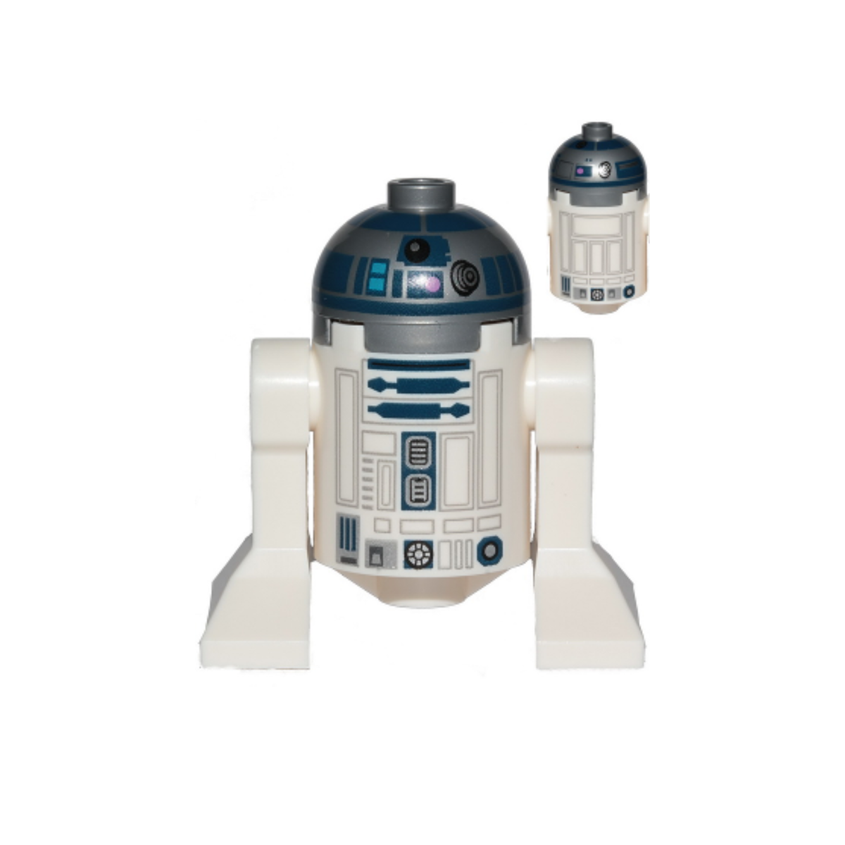 sw1202 Astromech Droid, R2-D2 - Flat Silver Head